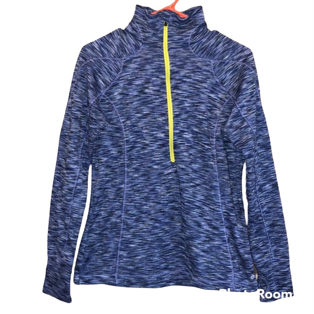 Columbia 1/2 Zip Long Sleeve Mock Neck Hoodie Pullover